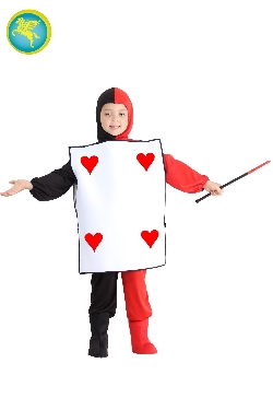 Costume da Costume carta da gioco quadri bambino
